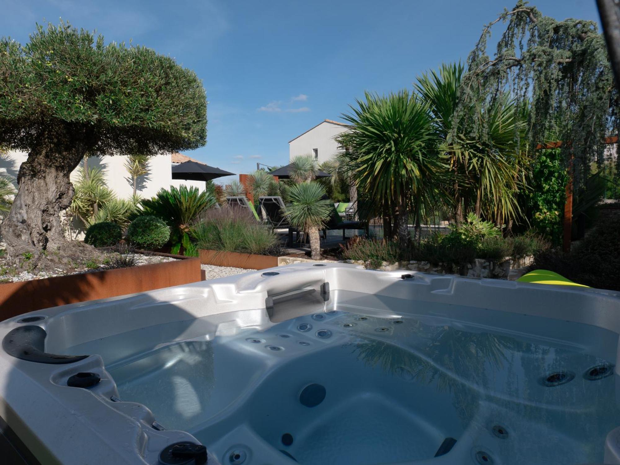 Villa Harmonie - Luxe, Jaccuzzi Et Piscine En Charente-Maritime Saint-Ciers-du-Taillon Eksteriør billede